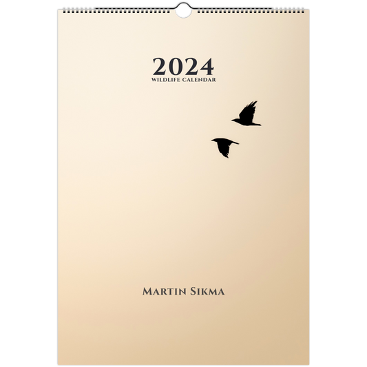 Wildlife Calendar 2024 (A3)- Martin